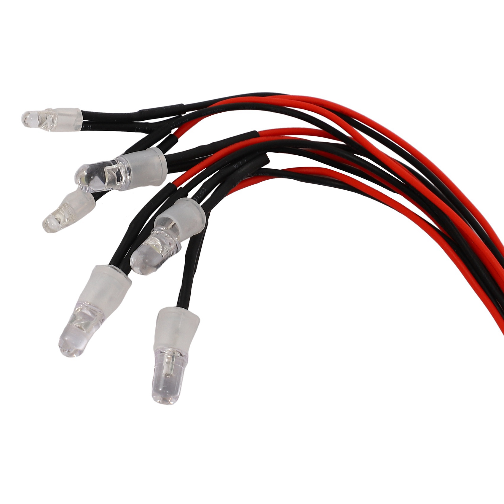 Led Light Kit Rc - ชุดไฟ LED CYGJ-24 8 ดวงสีขาว 8