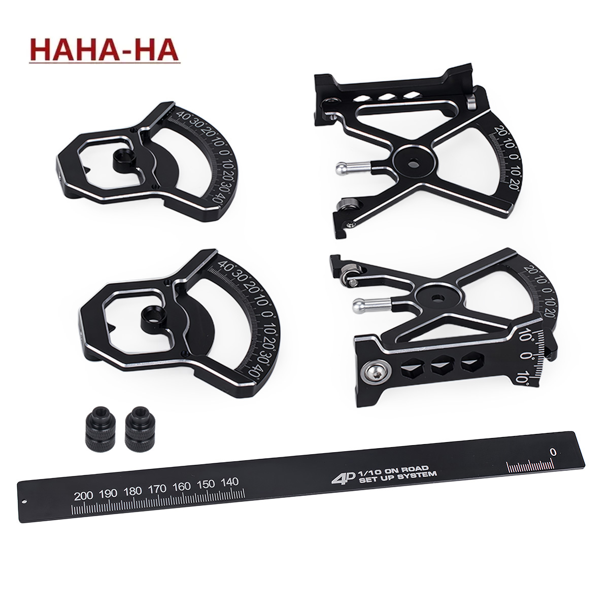 Rc Hobby Tools - ชุดอุปกรณ์ตั้งค่า CNC อลูมิเนียม 4D สำหรับรถบังคับวิทยุ RC
