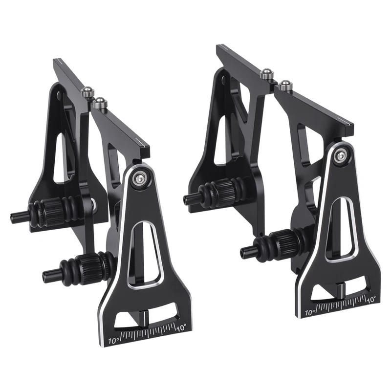 Rc Hobby Tools - ชุดเครื่องมือวัดระบบติดตั้งแชสซีอลูมิเนียม CNC สำหรับรถบังคับวิทยุ 1/24 LOSI Micro-B