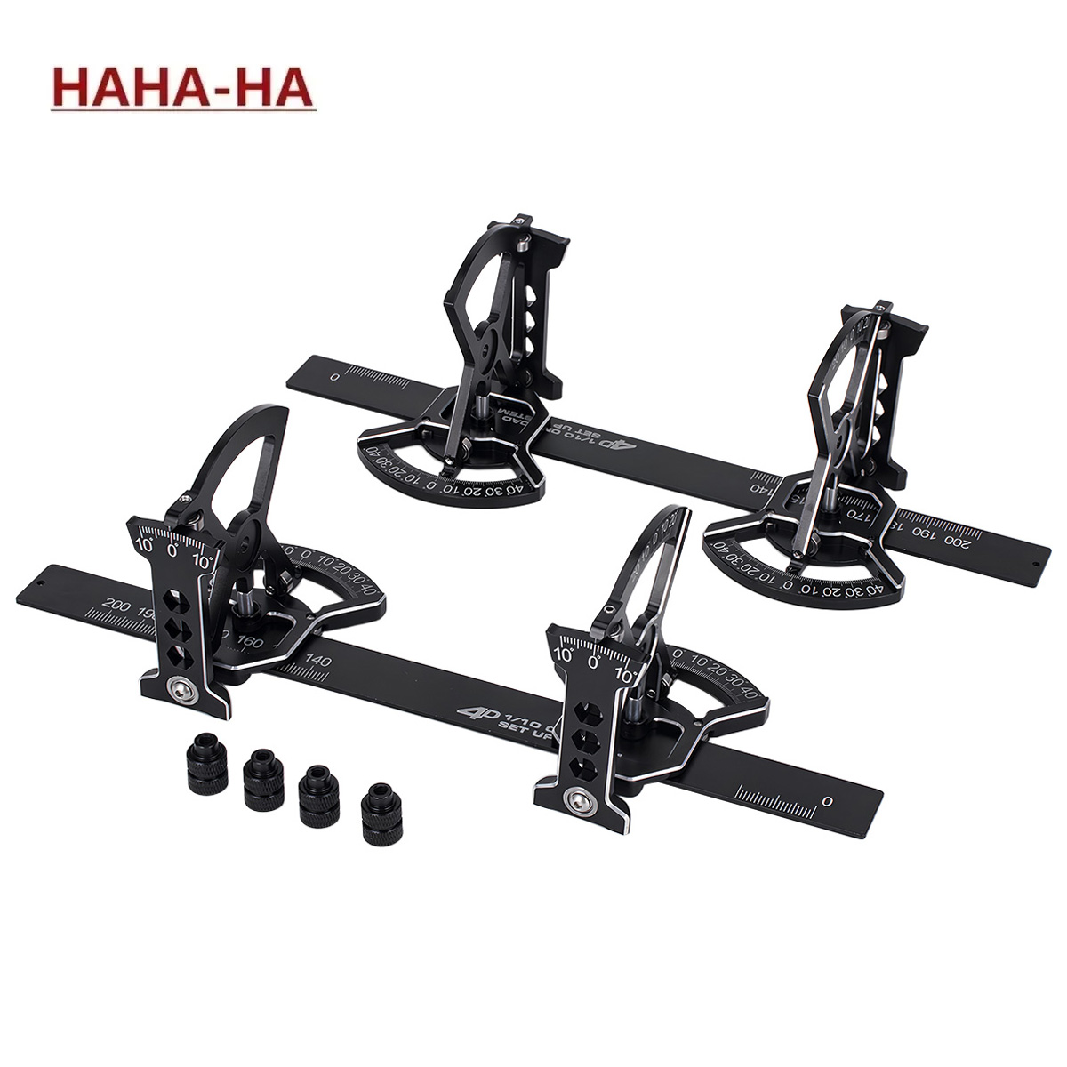 Rc Hobby Tools - ชุดเครื่องมือติดตั้งระบบ CNC อลูมิเนียม 4D สำหรับรถบังคับวิทยุ 1/10