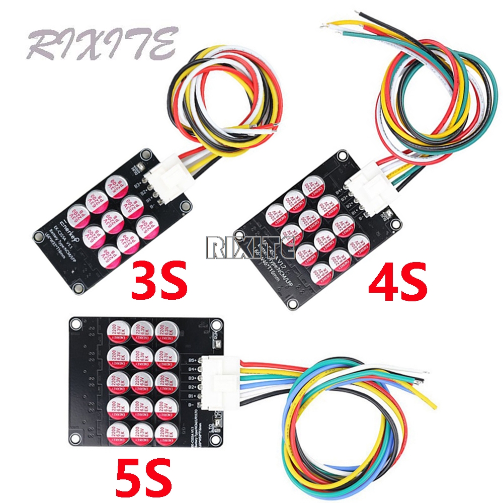 Lipo Battery 4S - อุปกรณ์ปรับสมดุลแบตเตอรี่แบบแอคทีฟ BMS 5A 3S 4S 5S