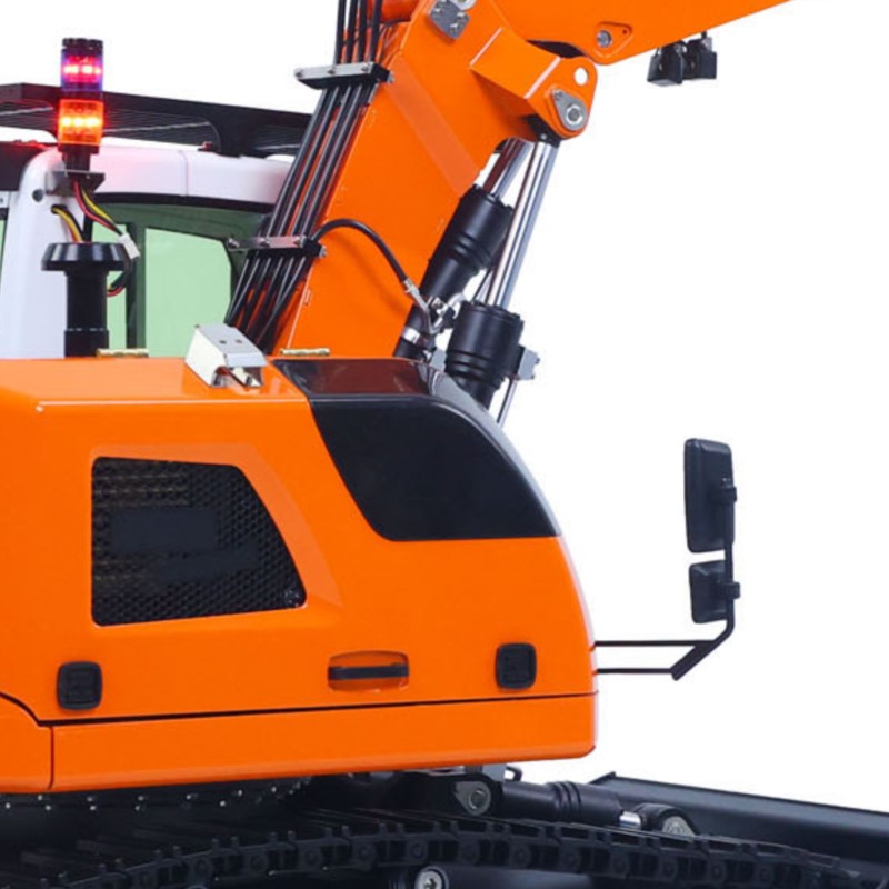 Rc Excavator Hobby - รถขุดไฮดรอลิกบังคับวิทยุ 1/14 รุ่น LR914 ตัวถังโลหะ แบบตีนตะขาบ
