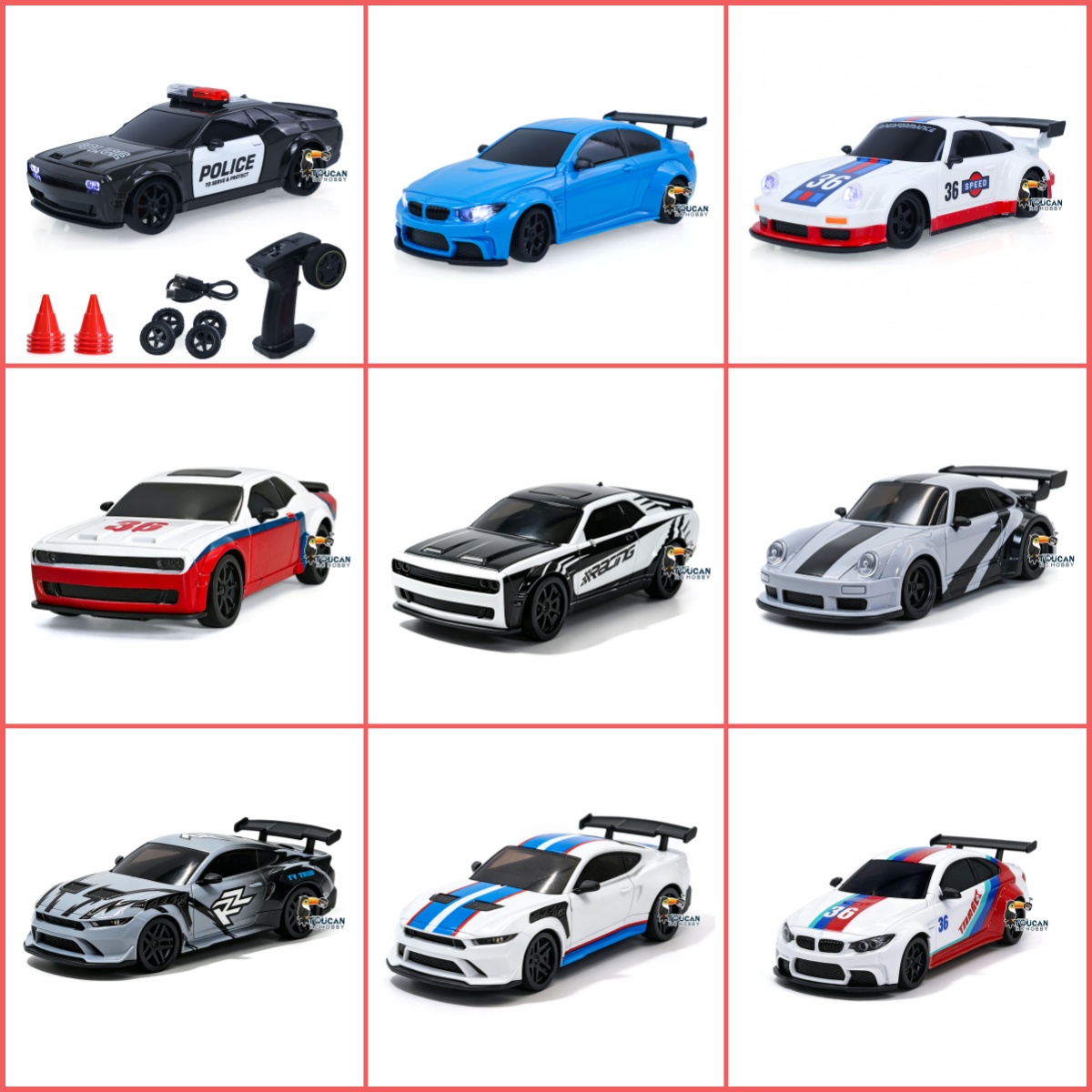รถดริฟต์ RC รุ่นใหม่ 1/36 3611 - Led Light Kit Rc บทวิจารณ์และราคา