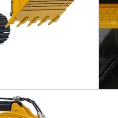 รถขุดไฮดรอลิกโลหะ RC ขนาด 1/8  - Rc Excavator Hobby บทวิจารณ์และราคา