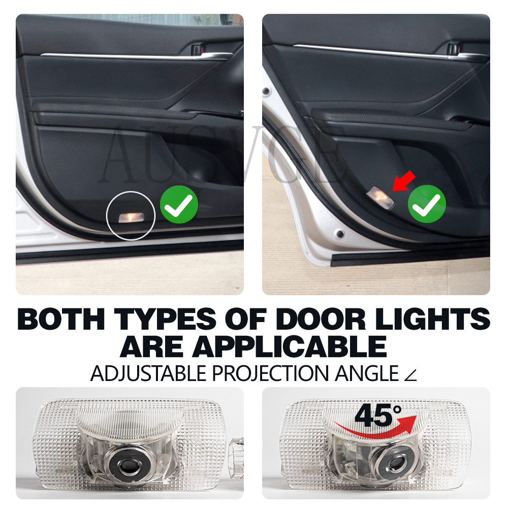 ไฟ LED ต้อนรับที่ประตูรถยนต์ พ - Led Light Kit Rc บทวิจารณ์และราคา