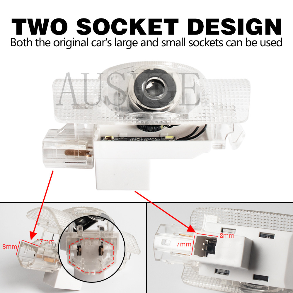 ไฟ LED ต้อนรับที่ประตูรถยนต์ พ - Led Light Kit Rc บทวิจารณ์และราคา