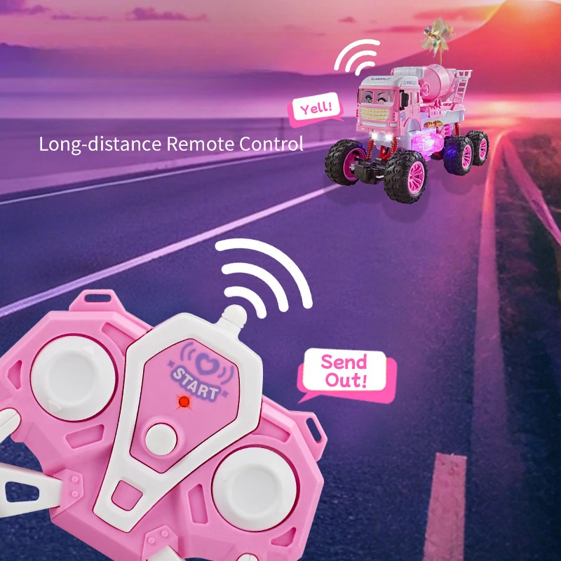 สีชมพู 2.4G รีโมทคอนโทรล RC รถ - Led Light Kit Rc บทวิจารณ์และราคา