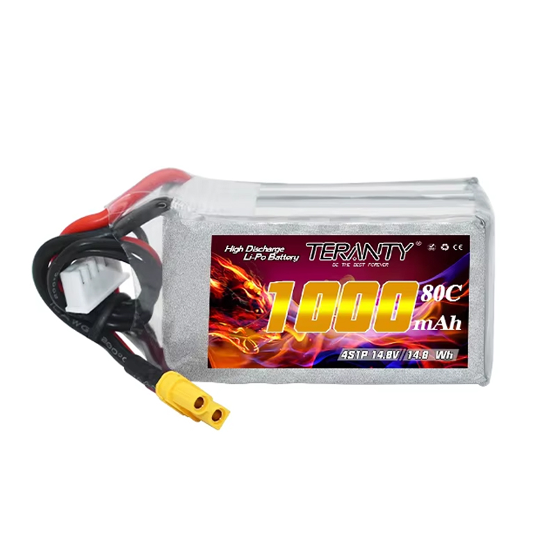 TERANTY 4S 1000mAh 14.8V 80C/1 - Lipo Battery 4S บทวิจารณ์และราคา