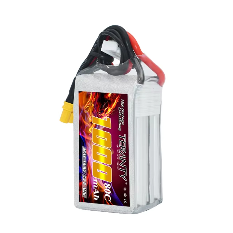 TERANTY 4S 1000mAh 14.8V 80C/1 - Lipo Battery 4S บทวิจารณ์และราคา