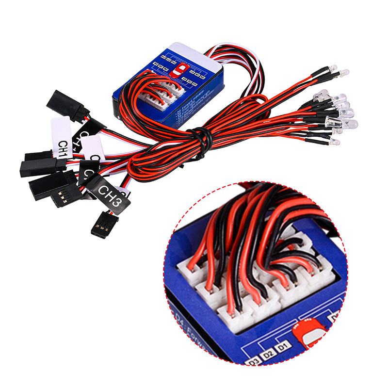 ชุดระบบไฟ LED สำหรับรถ RC ขนาด - Led Light Kit Rc บทวิจารณ์และราคา