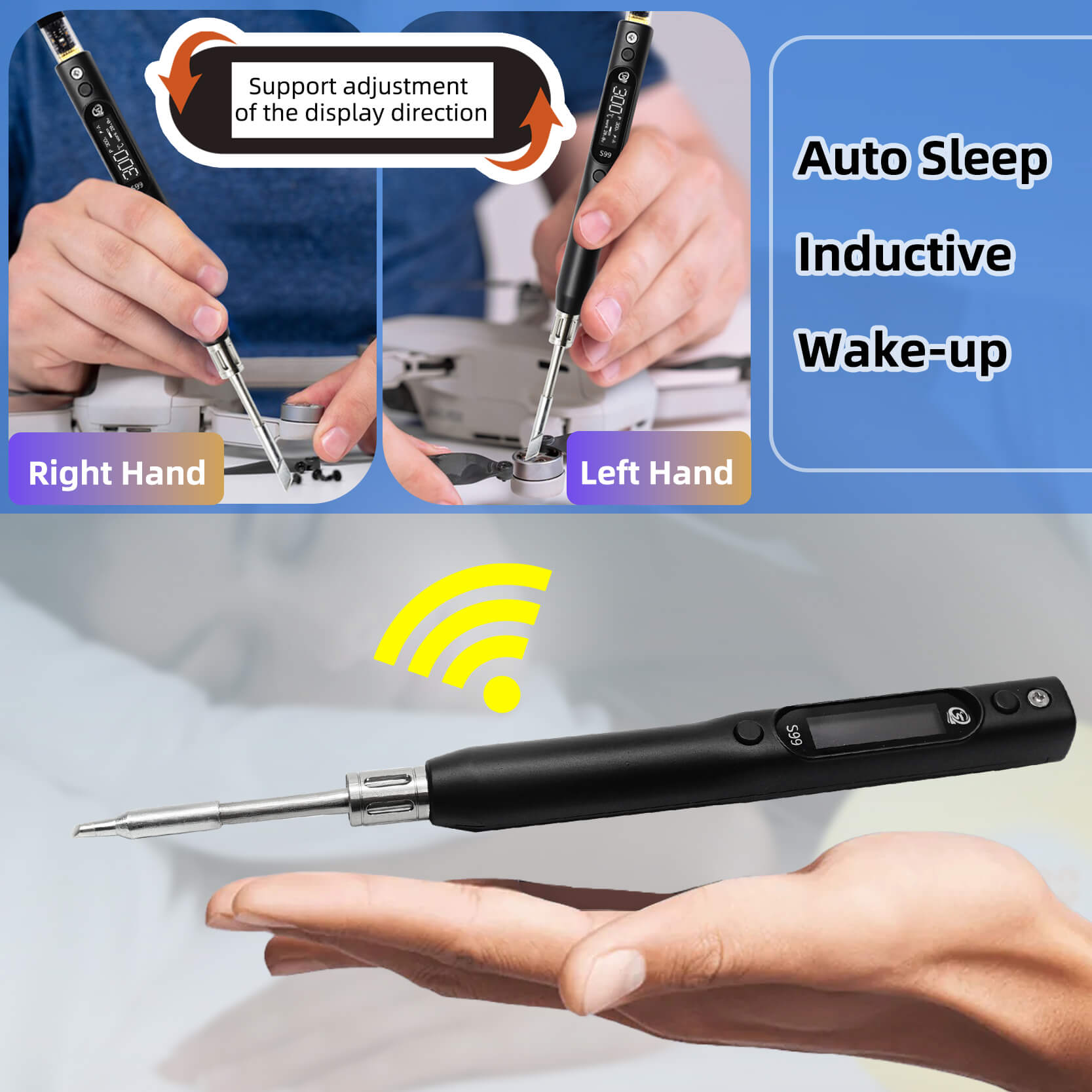 ชุดซ่อม SEQURE S99 หัวแร้งบัดก - Rc Hobby Tools บทวิจารณ์และราคา