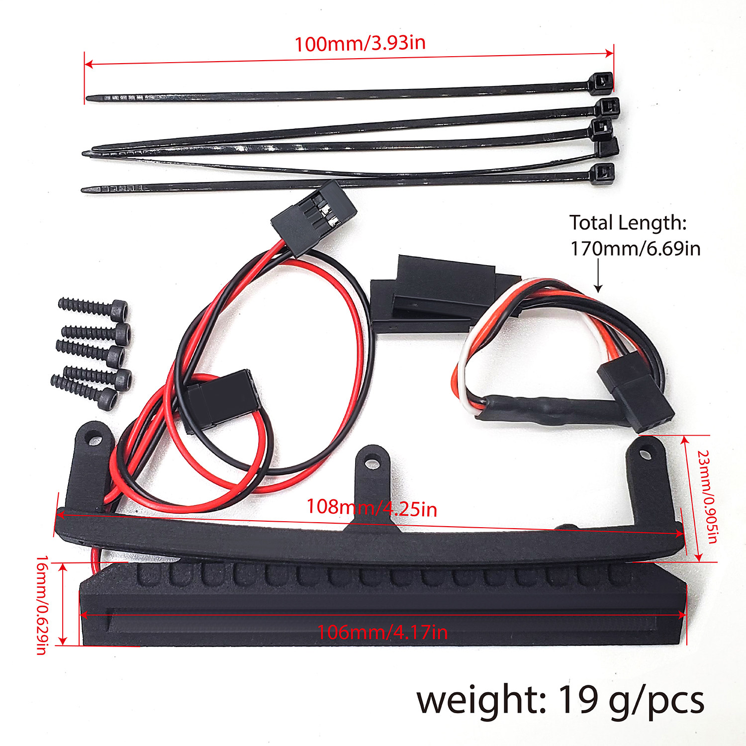 ชุดหลอดไฟ RC สำหรับ TRAXXAS มิ - Led Light Kit Rc บทวิจารณ์และราคา