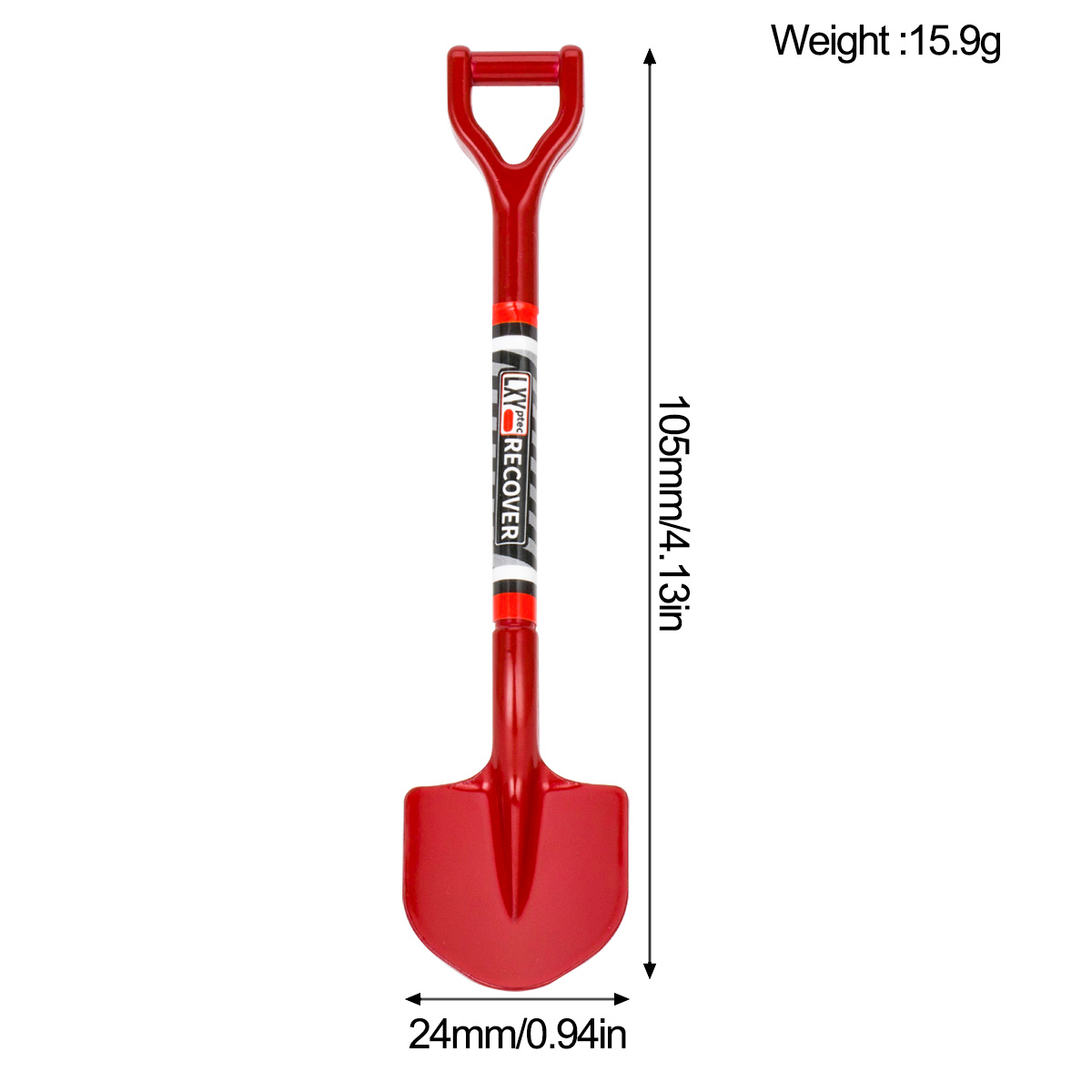 จําลองพลั่วโลหะตกแต่ง 105x25 ม - Rc Hobby Tools บทวิจารณ์และราคา