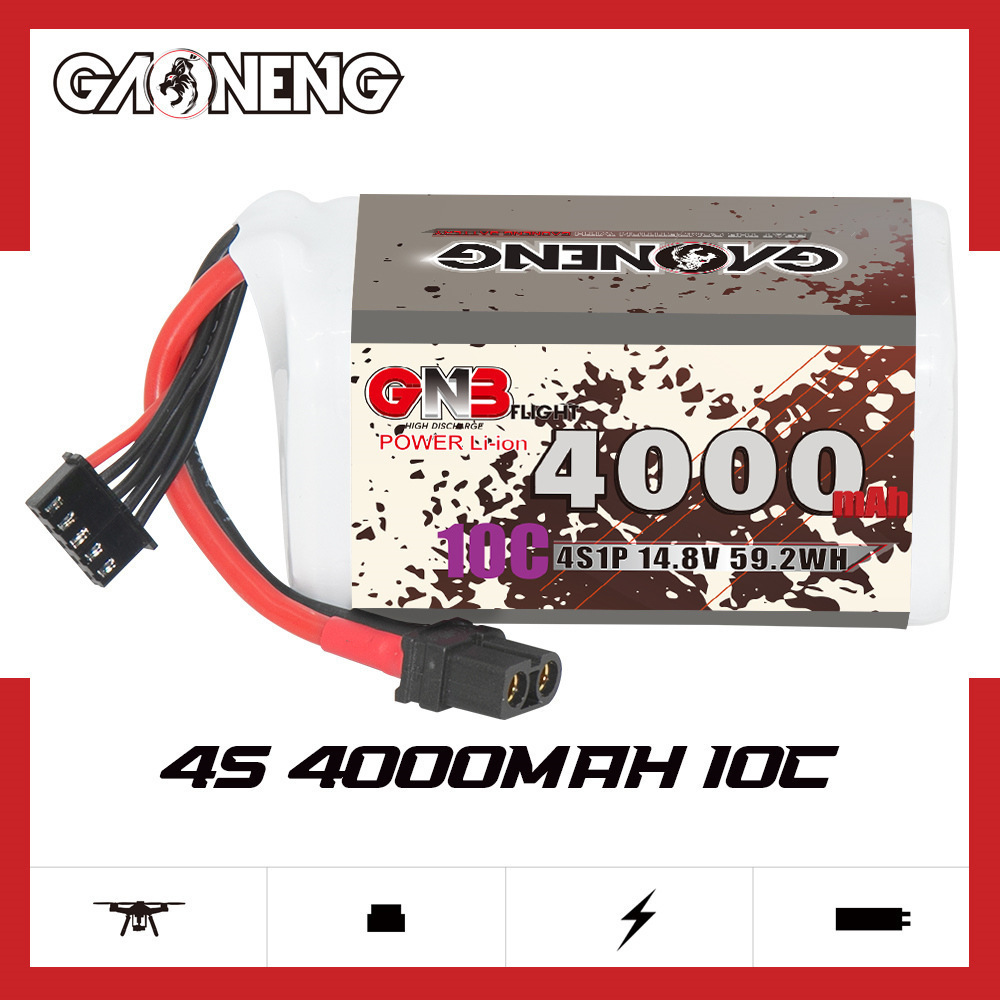 GNB 4000mAh 4S 14.8V 10C 20C พ - Lipo Battery 4S บทวิจารณ์และราคา