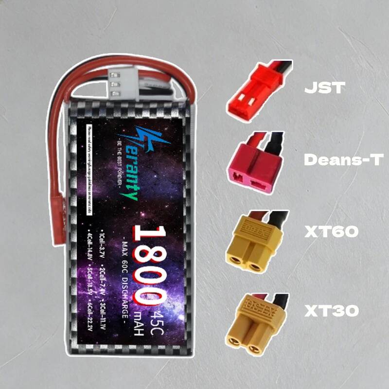 TERANTY 2S 3S 4S 1800mAh แบตเต - Lipo Battery 4S บทวิจารณ์และราคา