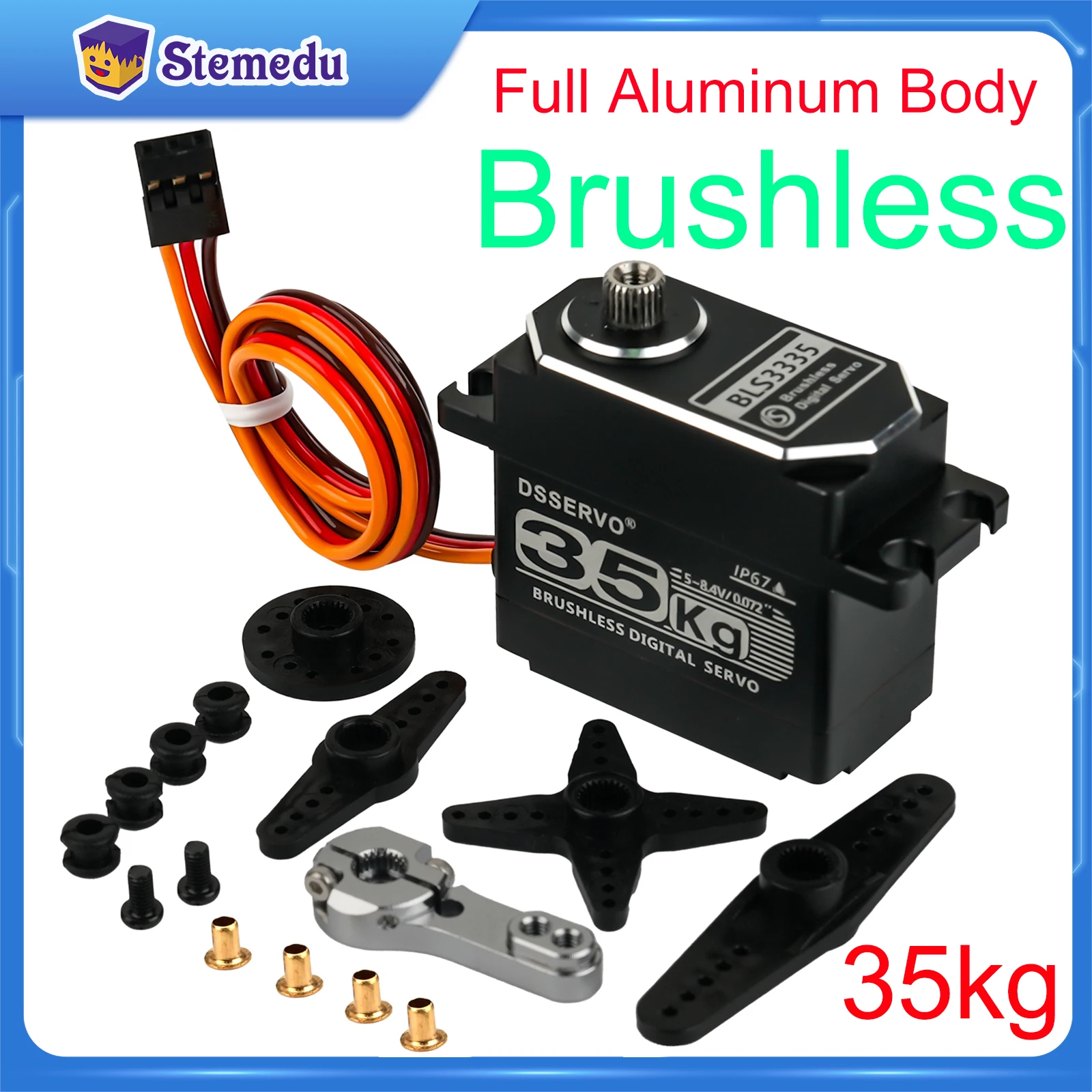 35KG BLS3335 เซอร์โวมอเตอร์ดิจ - Rc Hobby Tools บทวิจารณ์และราคา