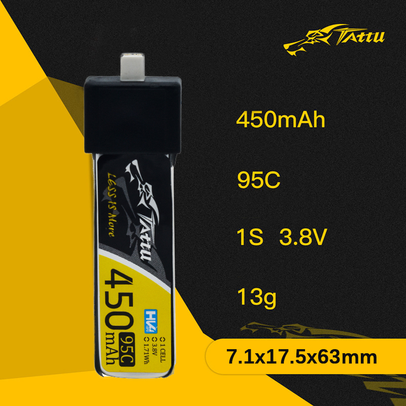 แบตเตอรี่ Tattu ใหม่450/500/55 - Lipo Battery 4S บทวิจารณ์และราคา