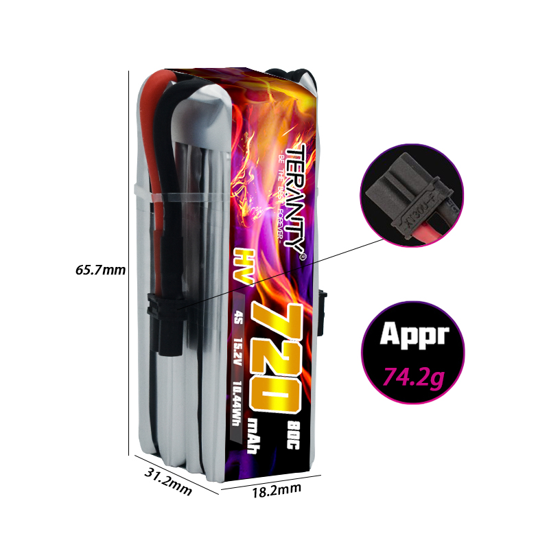 TERANTY 720mAh 4S 15.2V HV แบต - Lipo Battery 4S บทวิจารณ์และราคา