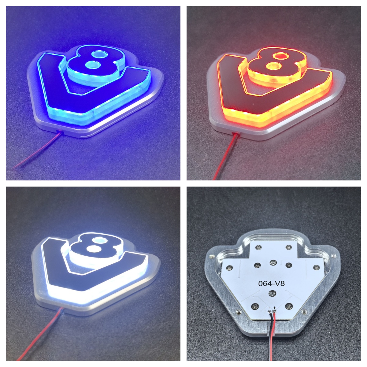 Cabin 5V ไฟ LED กล่องโลหะ V8 โ - Rc Hobby Logo บทวิจารณ์และราคา