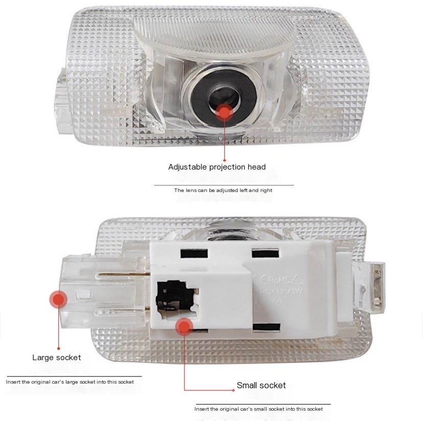 2ชิ้นโคมไฟโปรเจคเตอร์ LED โคมไ - Led Light Kit Rc บทวิจารณ์และราคา