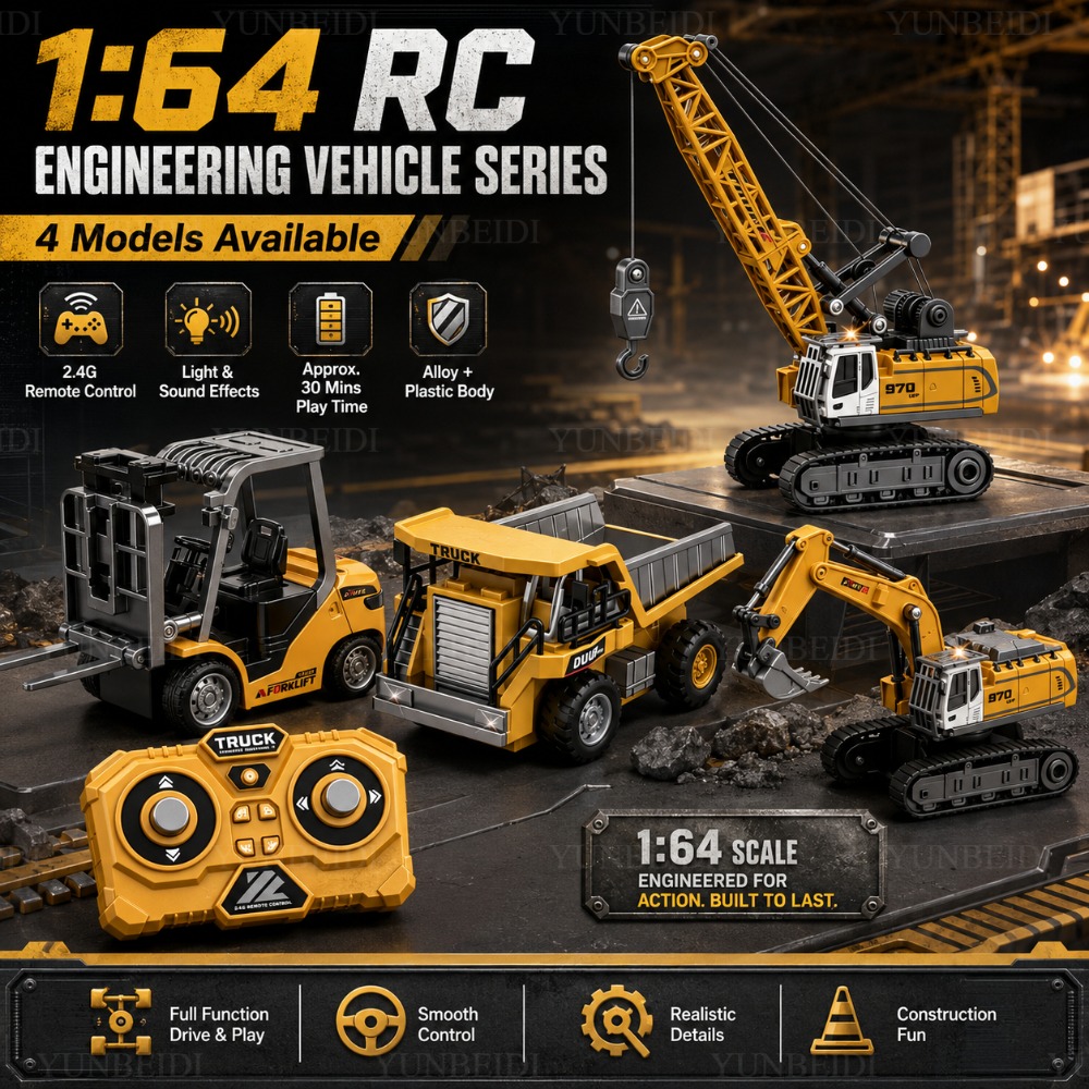 รถบังคับวิทยุขนาดเล็ก 1:64 รถย - Rc Excavator Hobby บทวิจารณ์และราคา