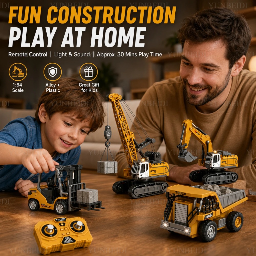 รถบังคับวิทยุขนาดเล็ก 1:64 รถย - Rc Excavator Hobby บทวิจารณ์และราคา