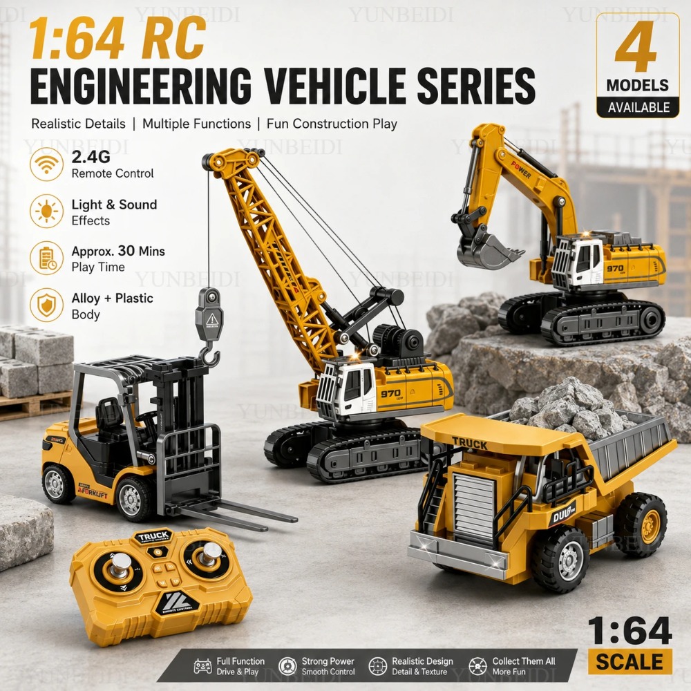 รถบังคับวิทยุขนาดเล็ก 1:64 รถย - Rc Excavator Hobby บทวิจารณ์และราคา