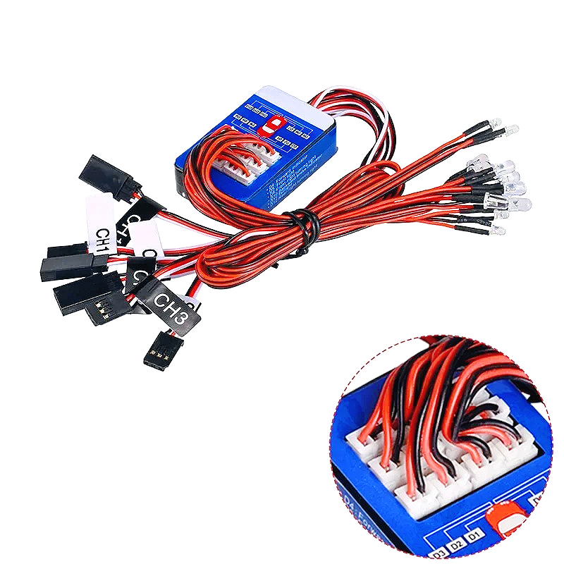ชุดไฟ LED 12 ดวงสำหรับรถบังคับ - Led Light Kit Rc บทวิจารณ์และราคา